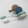 Portable mini tape measure, PU leather tape measure, extendable waist leather tape measure, 1.5-meter flexible tape measure, gift leather products details Picture